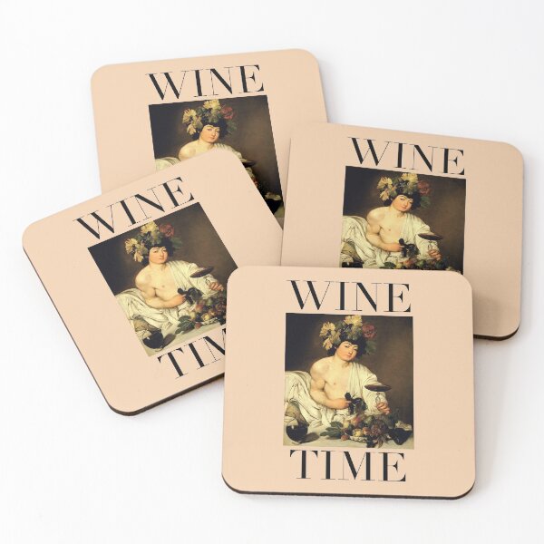 Item preview, Wine Time Bacchus designed and sold by softbluehum.