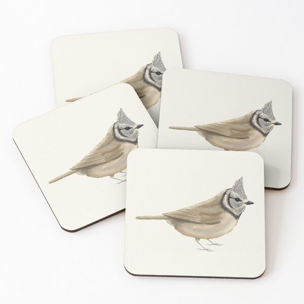 Item preview, European crested tit designed and sold by Milanicole.