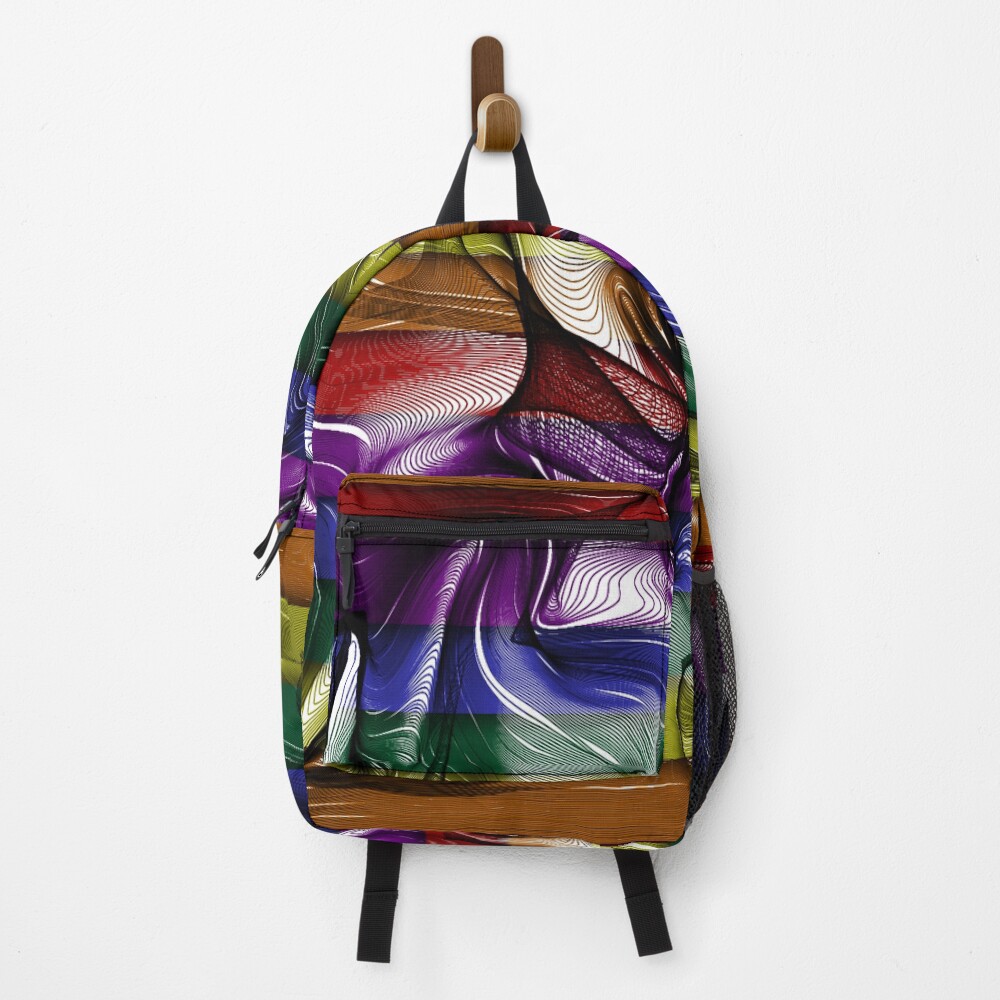Item preview, Backpack designed and sold by rainbowarray.