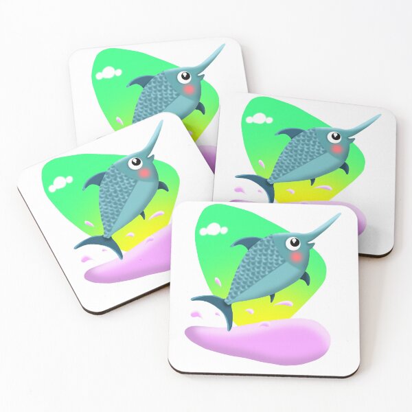 Item preview, flying swordfish designed and sold by pety-world.