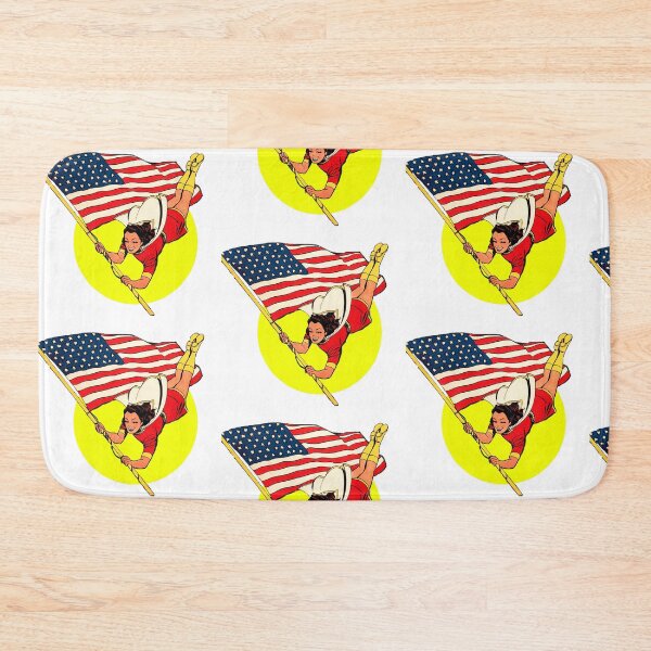 Item preview, MARY MARVEL - Patriotic Flag designed and sold by kwiebe34.