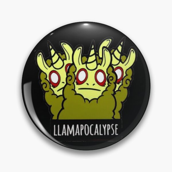 Item preview, Llama Apocalypse Zombie Llamapocalypse designed and sold by WolfGraphics.