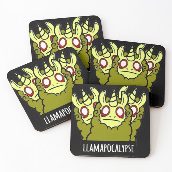 Item preview, Llama Apocalypse Zombie Llamapocalypse designed and sold by WolfGraphics.