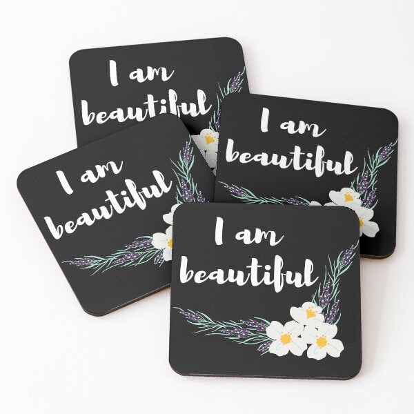 Item preview, I am beautiful and flowers designed and sold by fowons.