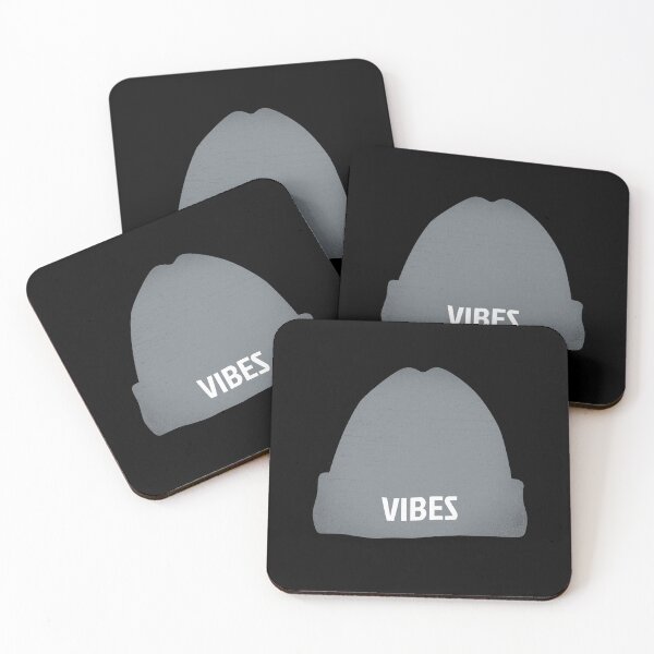 Item preview, Vibes Cool Beanie In Grey  designed and sold by ckz19.