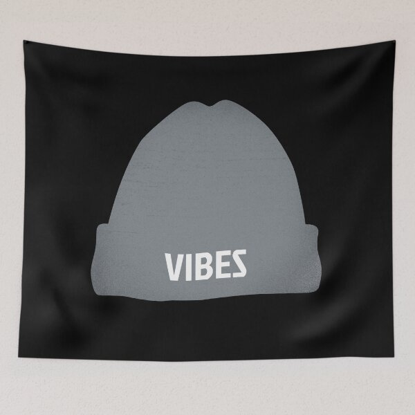 Item preview, Vibes Cool Beanie In Grey  designed and sold by ckz19.