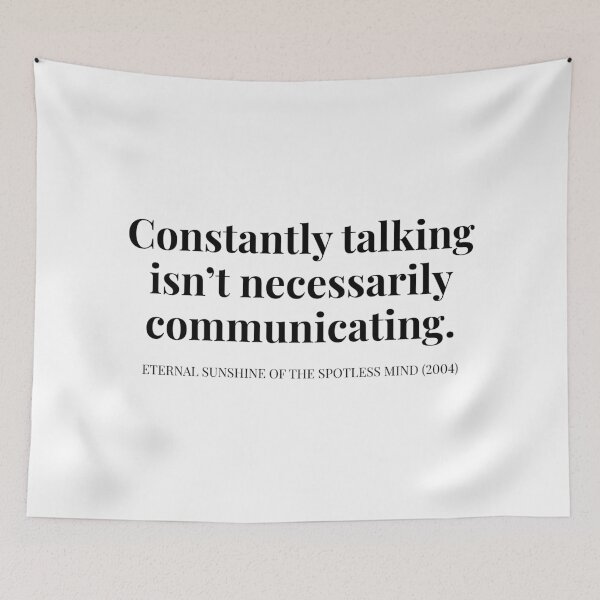 Item preview, Eterno resplandor de una mente impecable (2004) Cita de Joel designed and sold by TamDigitalPrint.