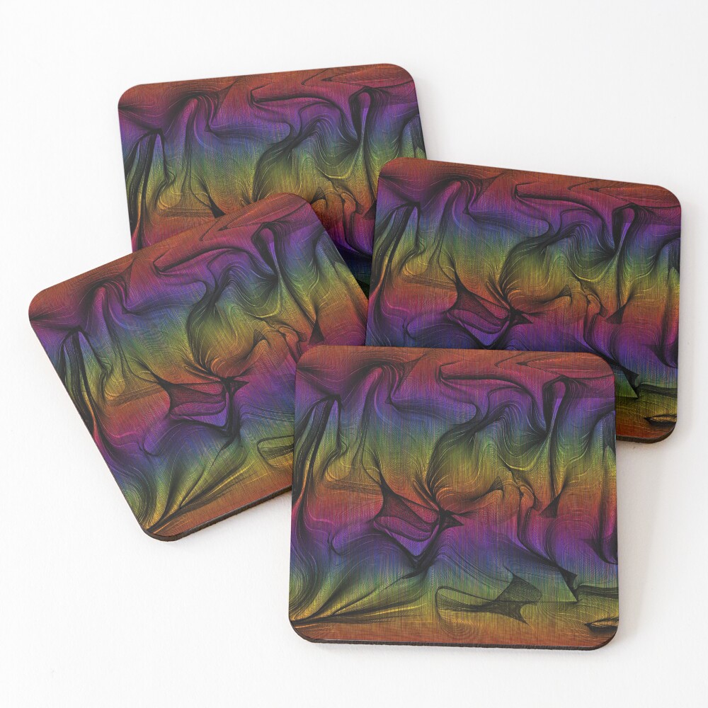 Item preview, Coasters (Set of 4) designed and sold by rainbowarray.