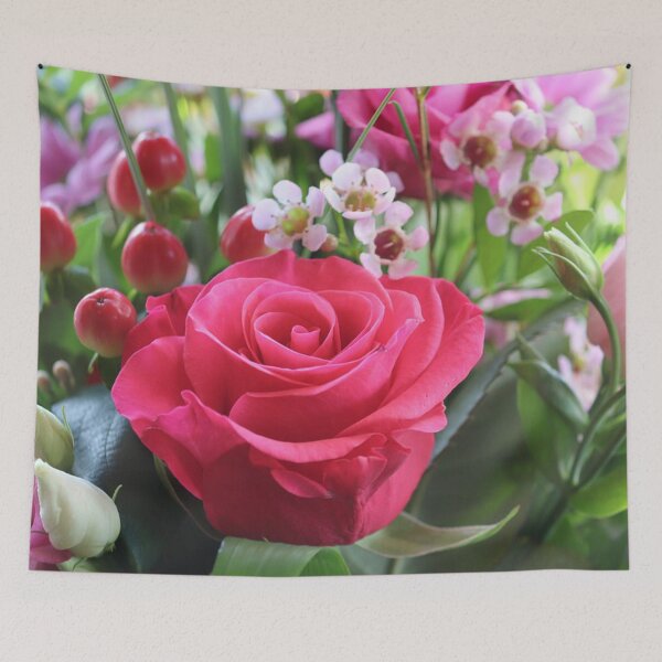 Item preview, Mothers Pink Rose Border.  Gifts Galore. designed and sold by Angela Haig-Harrison.