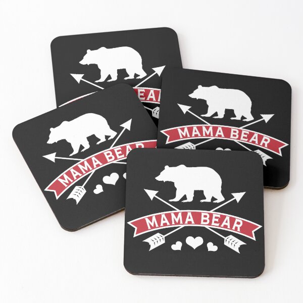 Item preview, Mama Bear Hearts and Arrows designed and sold by AntiqueImages.
