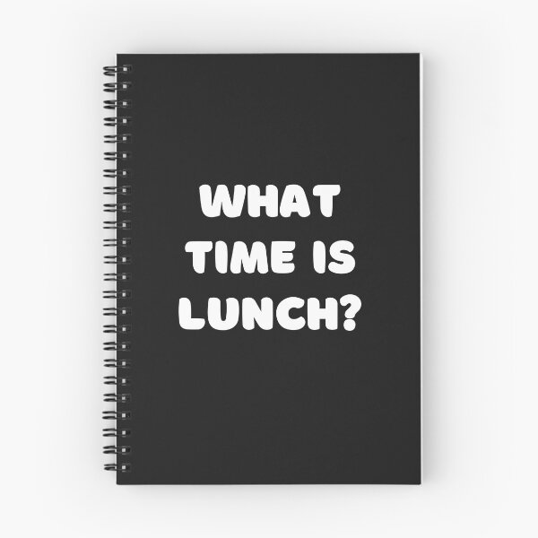 Item preview, What Time Is Lunch designed and sold by SportyDogShop.