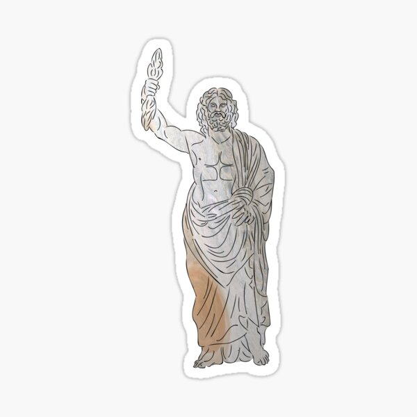Jupiter Solar System Mythology Sticker
