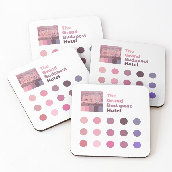 Item preview, Wes Anderson Palette -  The Grand Budapest Hotel designed and sold by SerenaMinimal.