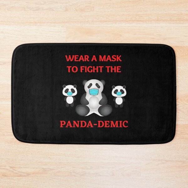 Item preview, Pandemic Masked Pandas designed and sold by WoodburyLake.