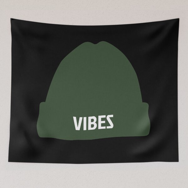 Item preview, Vibes Cool Beanie in Green  designed and sold by ckz19.