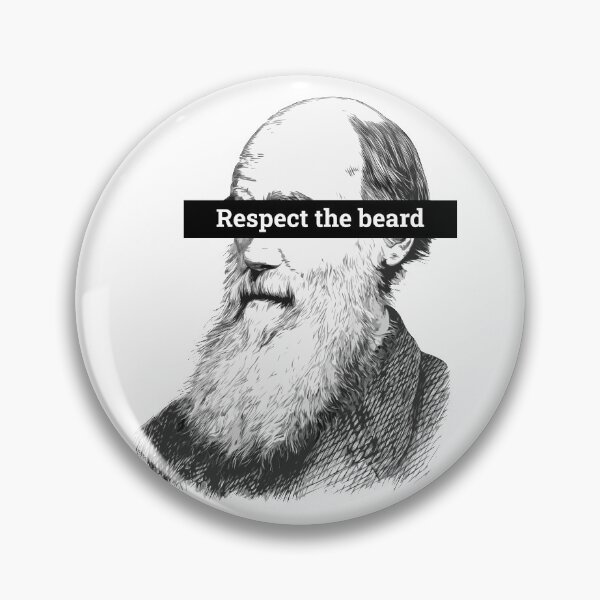 Item preview, Respect the Beard - Charles Darwin designed and sold by Electric Fairy.
