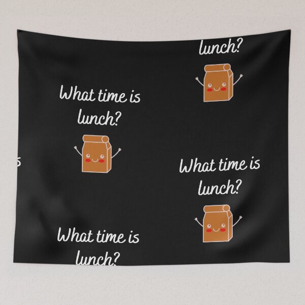 Item preview, What Time Is Lunch designed and sold by SportyDogShop.