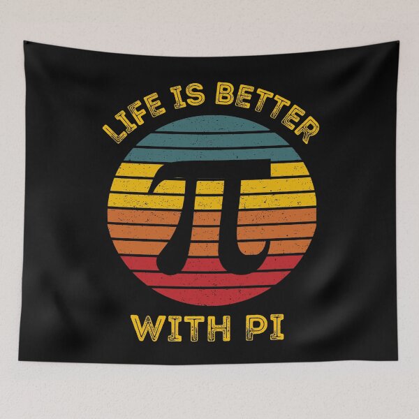 Item preview, Pi - 3,14 - Pi Day - Pi Number - Math Science - Retro Vintage designed and sold by SimplyDeals.
