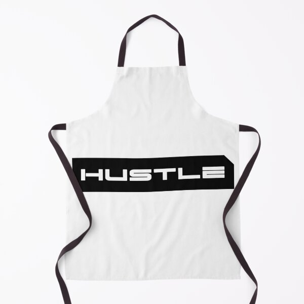 Item preview, Hustle simple cyberpunk urban slang letters white designed and sold by Swiiing.