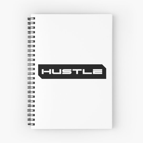 Item preview, Hustle simple cyberpunk urban slang letters white designed and sold by Swiiing.