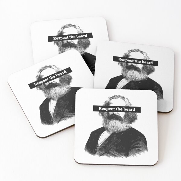 Item preview, Respect the Beard - Karl Marx designed and sold by Electric Fairy.