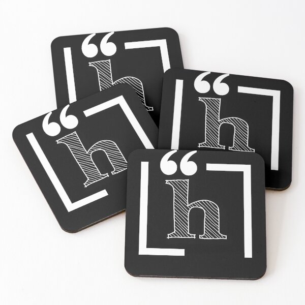 Item preview, Letter H: Monogram Initial letter h designed and sold by Zynvult.