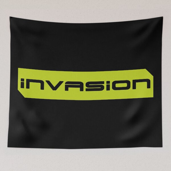 Item preview, Invasion simple cyberpunk urban slang letters designed and sold by Swiiing.