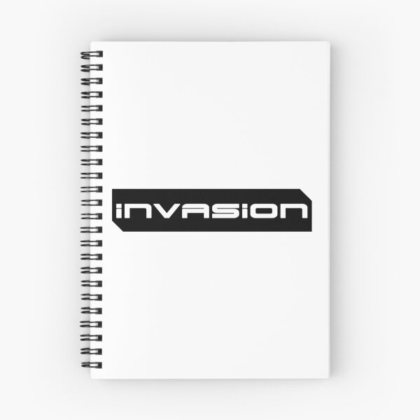 Item preview, Invasion simple cyberpunk urban slang letters white designed and sold by Swiiing.