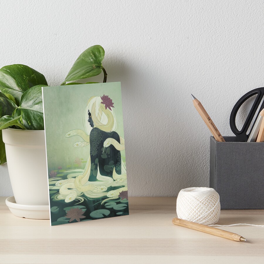 Item preview, Art Board Print designed and sold by PencilCat.
