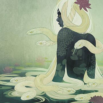 Artwork thumbnail, Water Lily by PencilCat
