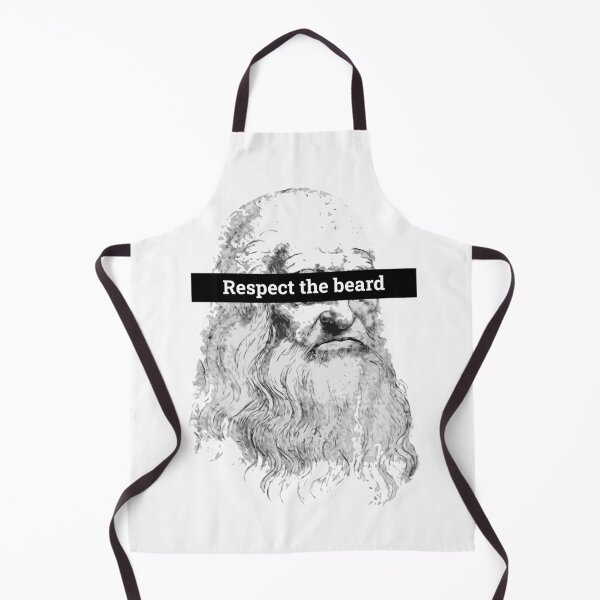 Item preview, Respect the Beard - Leonardo da Vinci designed and sold by Electric Fairy.