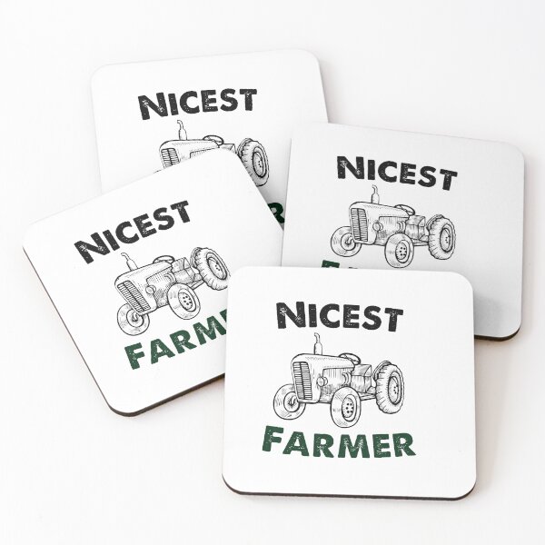 Item preview, Nicest farmer, tractor, funny farmer designed and sold by blkstore.