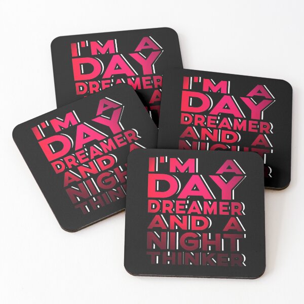 Item preview, Daydreamer Night Thinker Night Person Night Owl Quote designed and sold by sillyquestions.