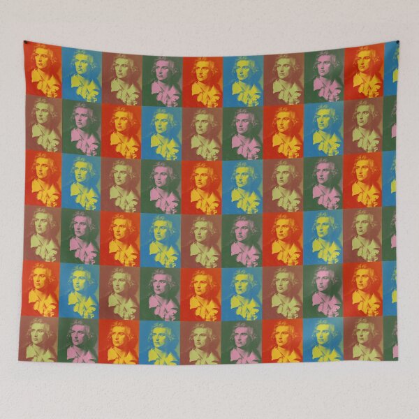 Item preview, Friedrich Schiller in Pop Art designed and sold by Pelikancrazy.