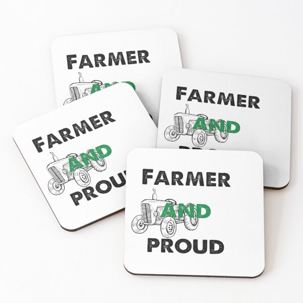 Item preview,  farmer and proud, tractor, funny farmer designed and sold by blkstore.