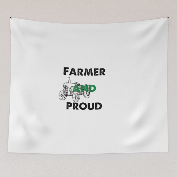 Item preview,  farmer and proud, tractor, funny farmer designed and sold by blkstore.