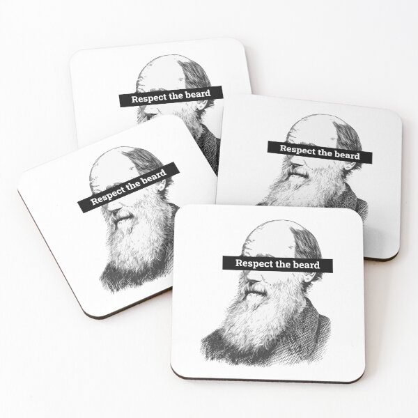Item preview, Respect the Beard - Charles Darwin designed and sold by Electric Fairy.
