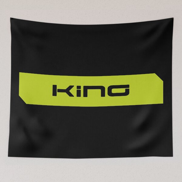 Item preview, King simple cyberpunk urban slang letters designed and sold by Swiiing.