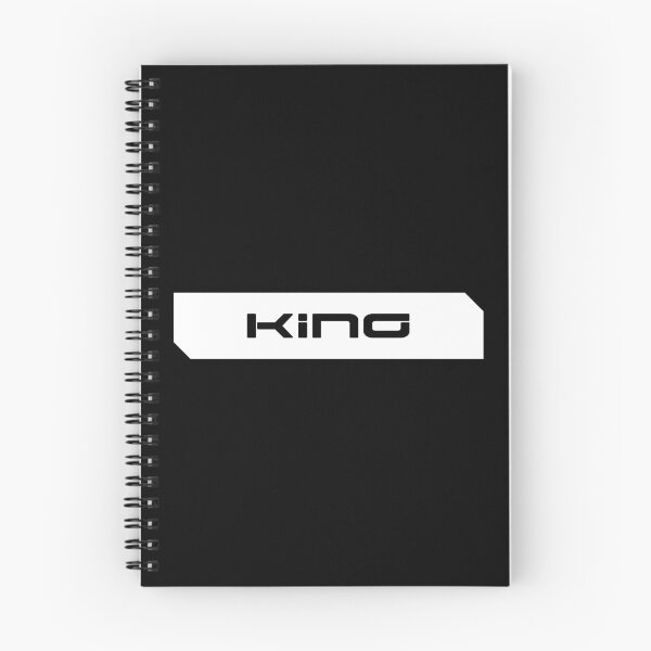 Item preview, King simple cyberpunk urban slang letters black designed and sold by Swiiing.