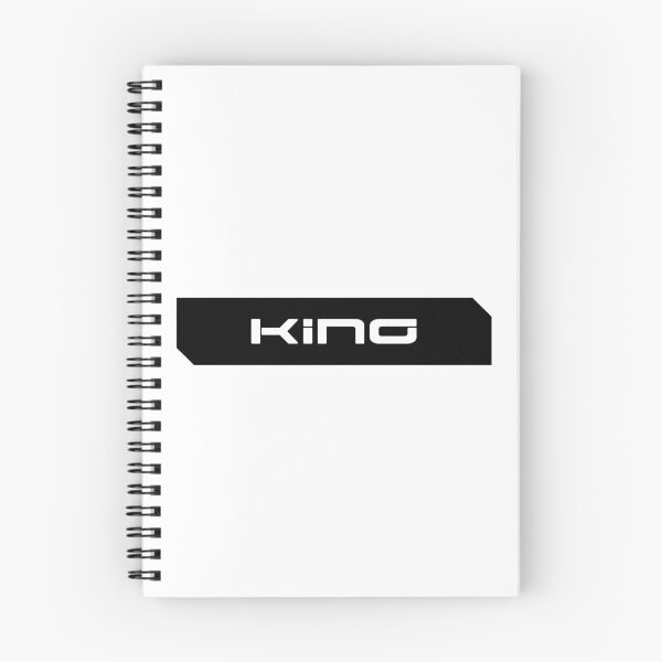 Item preview, King simple cyberpunk urban slang letters white designed and sold by Swiiing.
