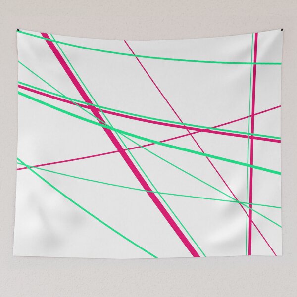 Item preview, Minimalist Pink and Light Green 07 designed and sold by vortexatelier.