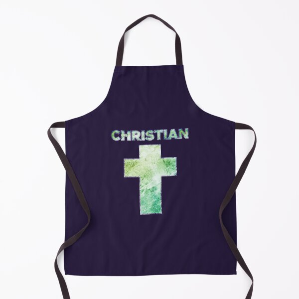 Artikelvorschau, Christliches Kreuz - grünes strukturiertes Art Design entworfen und verkauft von Creatively Torn.