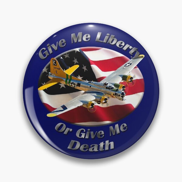 Item preview, B-17 Flying Fortress Give Me Liberty designed and sold by hotcarshirts.