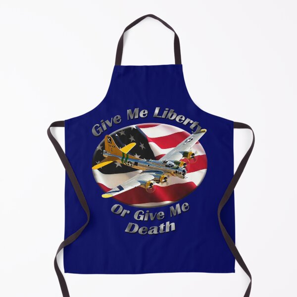 Item preview, B-17 Flying Fortress Give Me Liberty designed and sold by hotcarshirts.