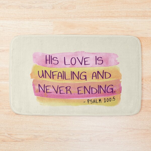 Item preview, Unfailing Love of God - Psalm 100:5 designed and sold by amazingjoy.