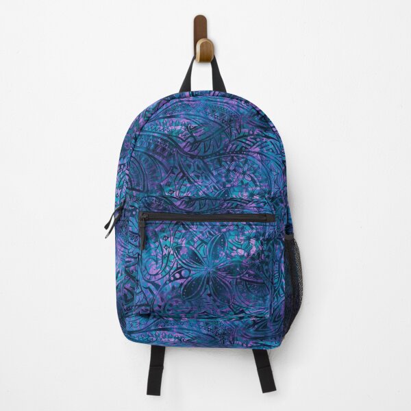 Item preview, Blue Hawaiian Wild Tribal Tie Dye Print designed and sold by sunnthreads.