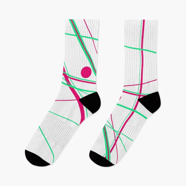 Item preview, Minimalist Pink and Light Green 08 designed and sold by vortexatelier.