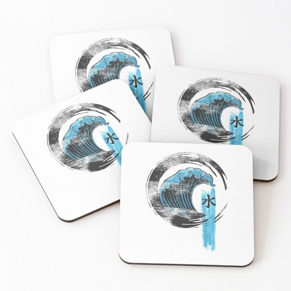 Item preview, Great wave Kanagawa characters vintage designed and sold by 99vectors.