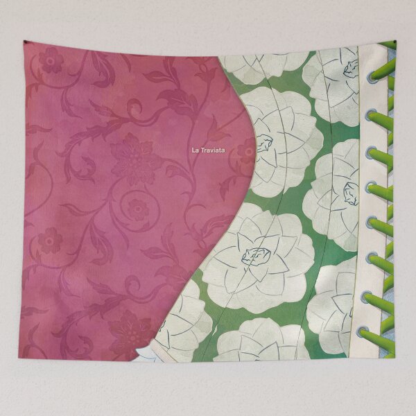 Item preview, La Traviata, Verdi Opera, Literary Art for Bibliophiles and Melomaniacs designed and sold by RedHillPrints.