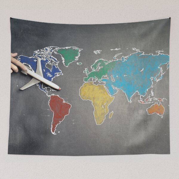 Item preview, travel the world T shirt designed and sold by ImRotem.